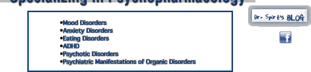 Specializing in Psychopharmacology